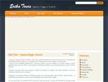 Tablet Screenshot of erikatours.it